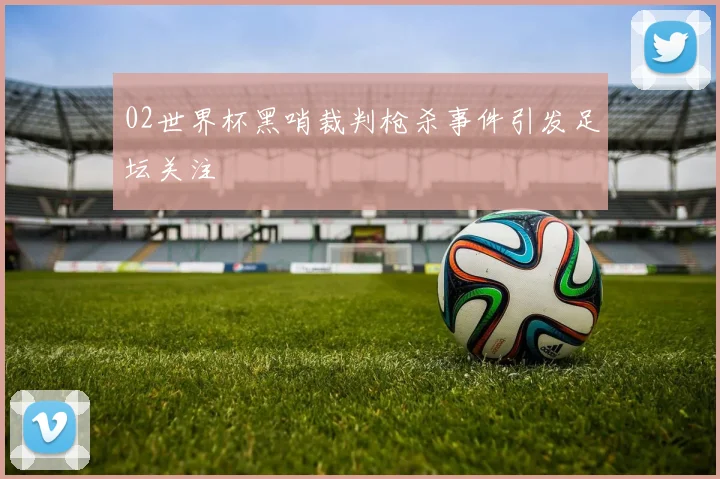 02世界杯黑哨裁判枪杀事件引发足坛关注
